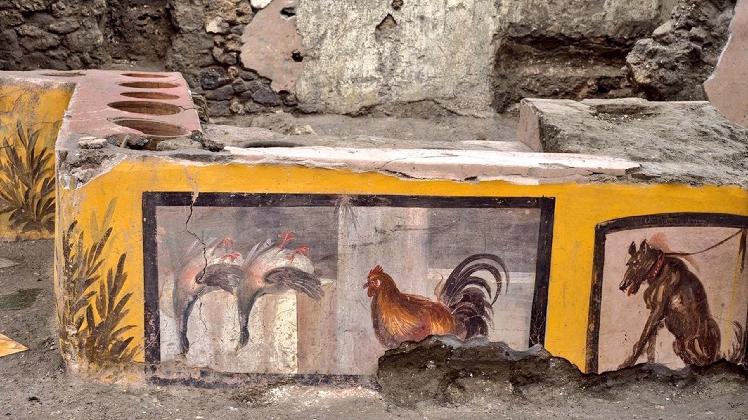 В Помпеях заработает закусочная скрытая под пеплом две тысячи лет