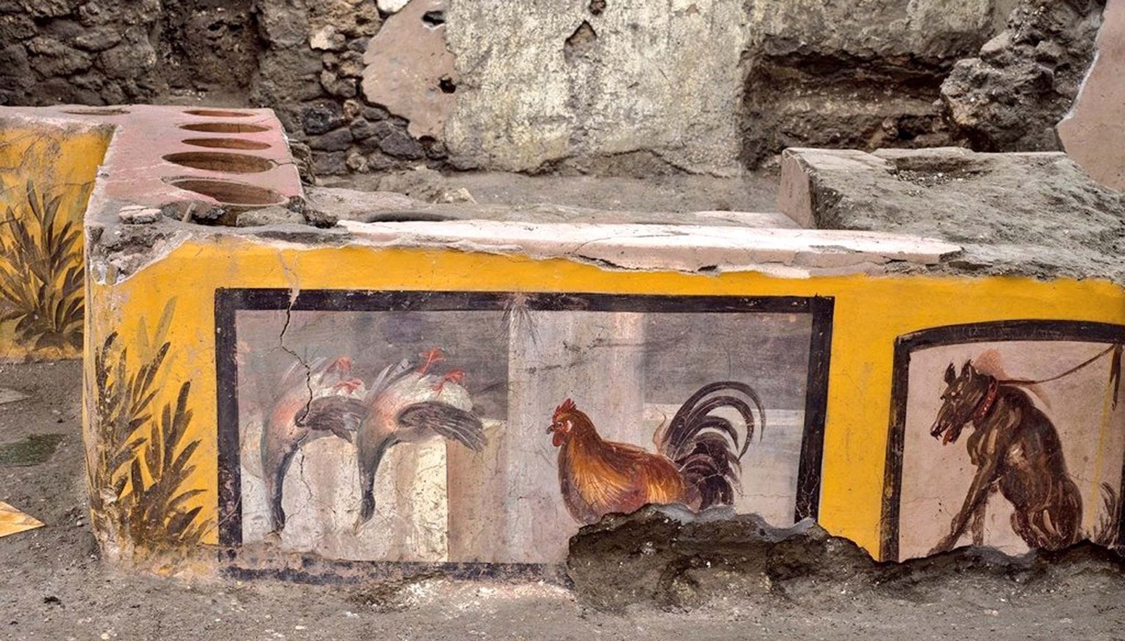 В Помпеях заработает закусочная скрытая под пеплом две тысячи лет