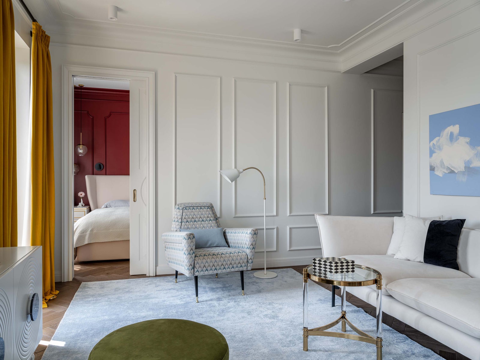 Яркая квартира в Москве, 65 м²