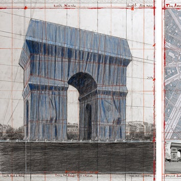 Триумфальную арку в Париже “упакуют” по эскизам Христо Явашева к сентябрю