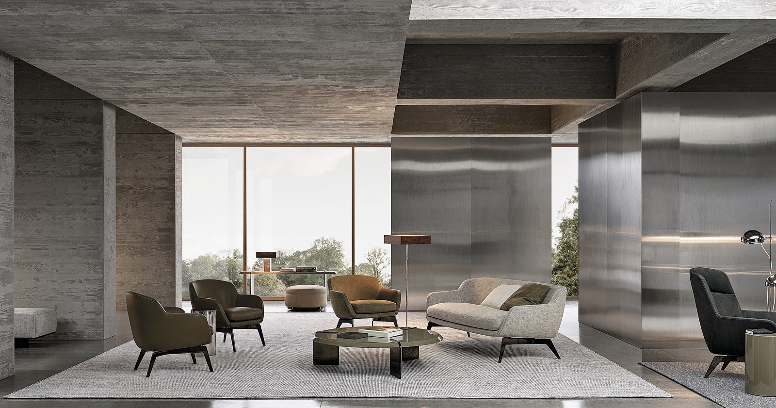 Milan Design Week 2021 новая коллекция Minotti