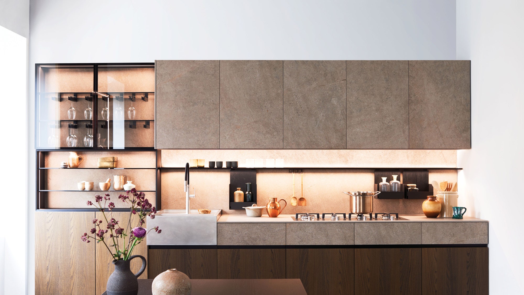 Кухня в стиле минимализм идеи дизайна и интерьеров с фото