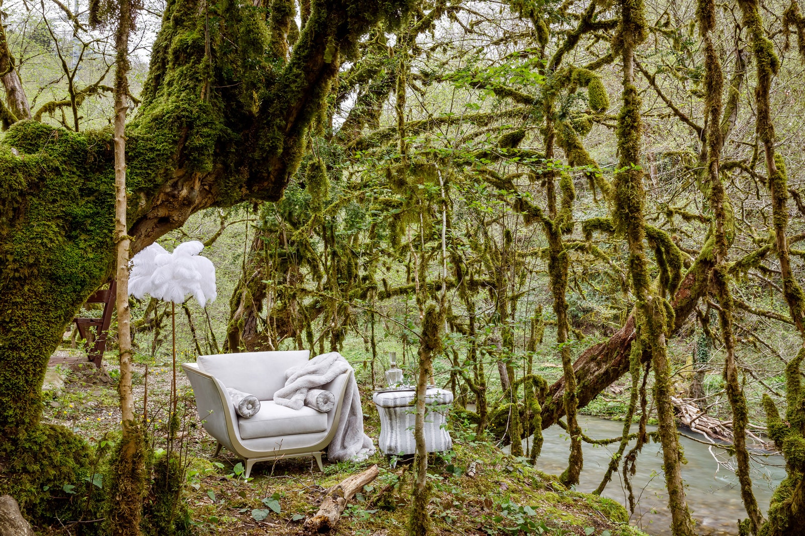 Мебель в природном ландшафте фотосессия That's Living