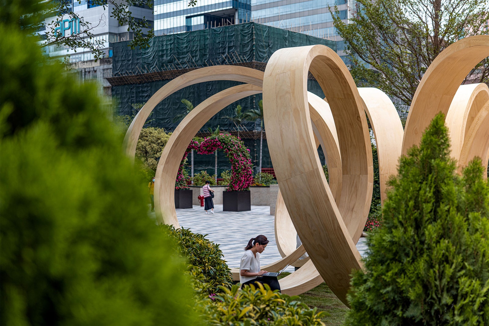 Time Loop новый артобъект в Гонконге