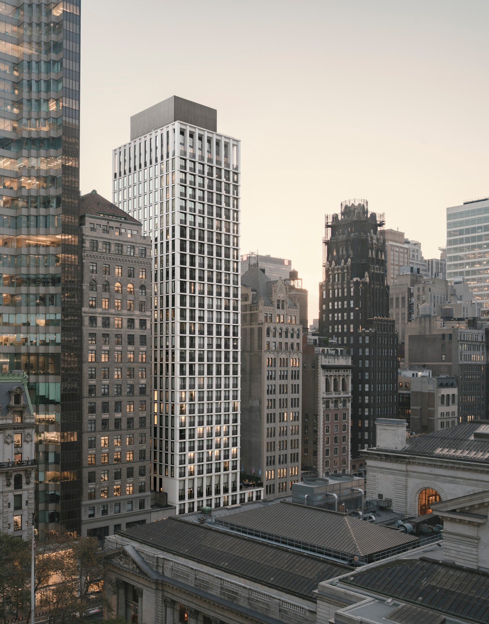 Многофункциональный небоскреб по проекту Дэвида Чипперфилда в НьюЙорке