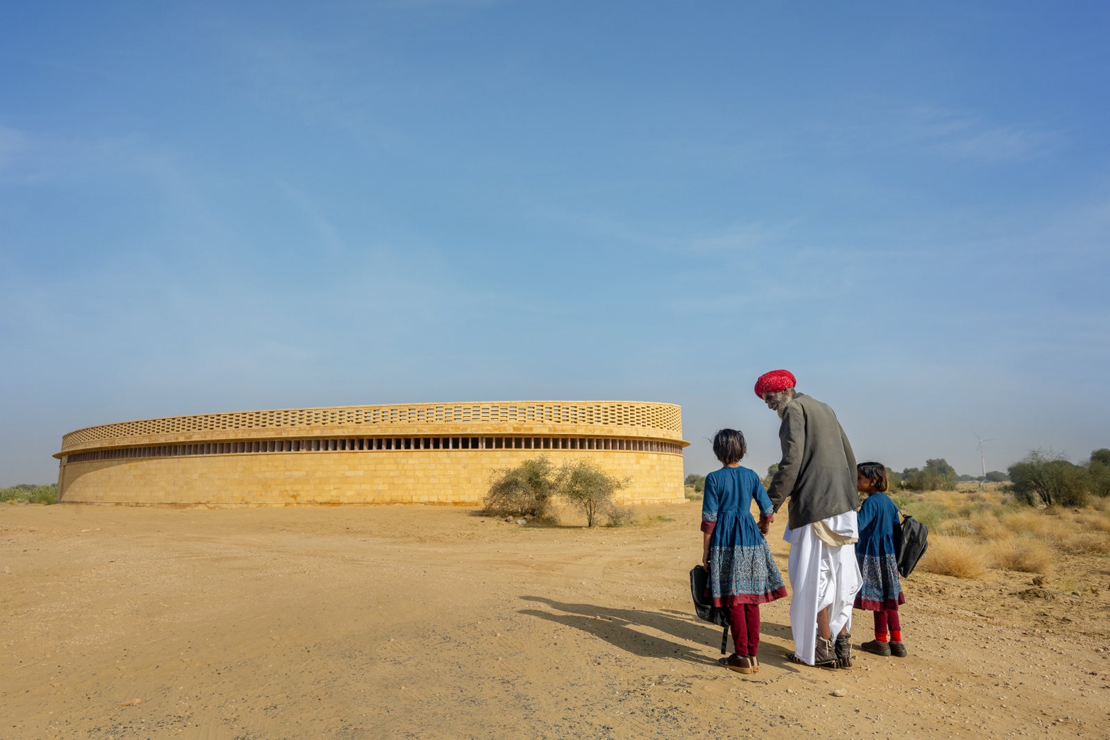 Школа для девочек в индийской пустыне