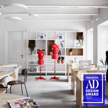 Победитель AD Design Award 2021: общественные мастерские “Ангар”