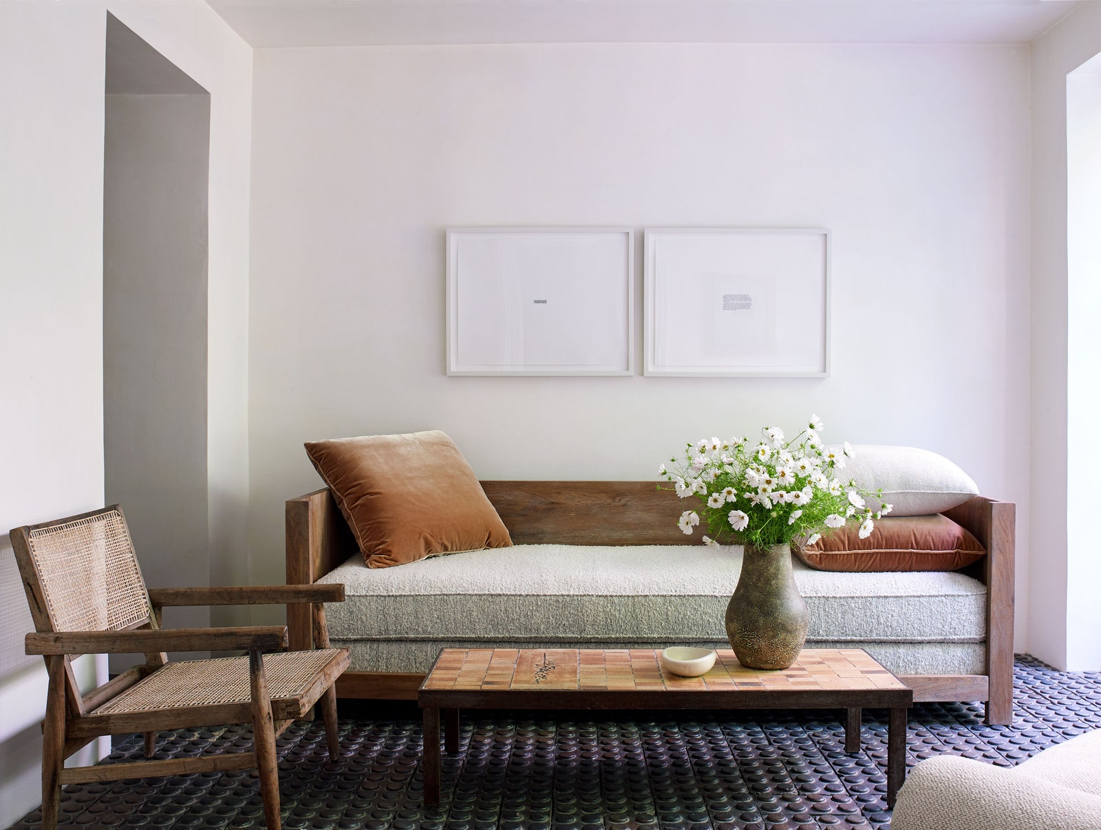 Теплый минимализм квартира дизайнера в НьюЙорке