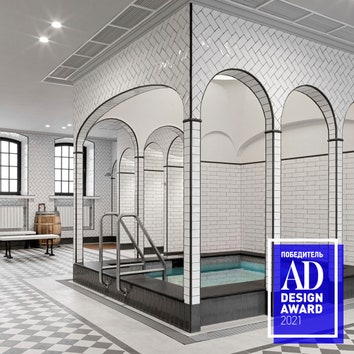 Победитель AD Design Award 2021: Фонарные бани в Санкт-Петербурге