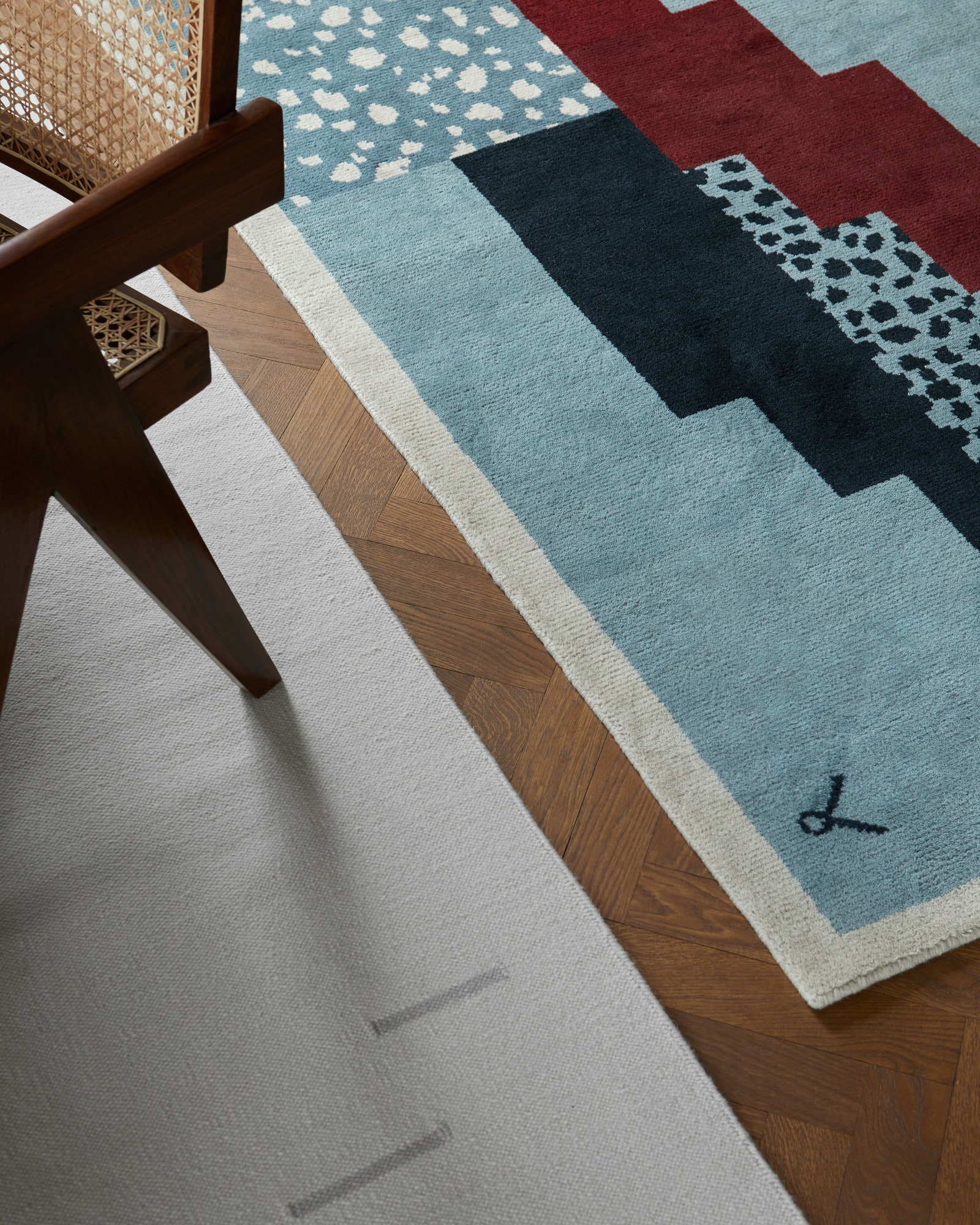 Абстрактные ковры в стиле шведского ардеко