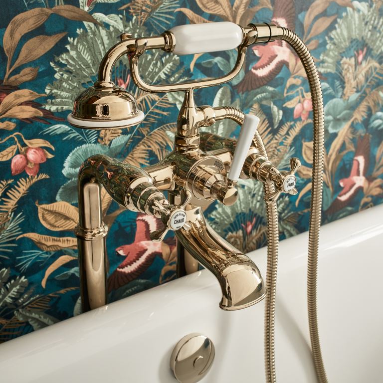 Как оформить ванную комнату с элементами винтажной эстетики подбираем детали