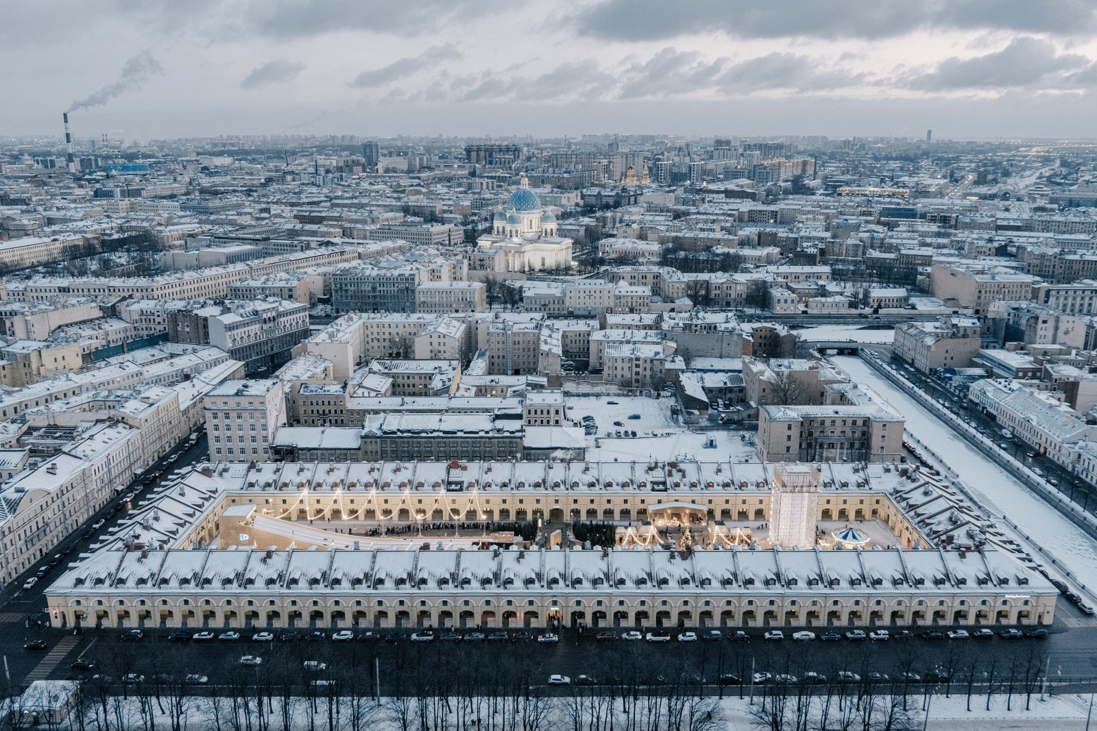“Зима в Никольских рядах” в центре СанктПетербурга