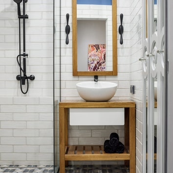 Ванная в скандинавском стиле: где купить материалы, мебель, декор и аксессуары