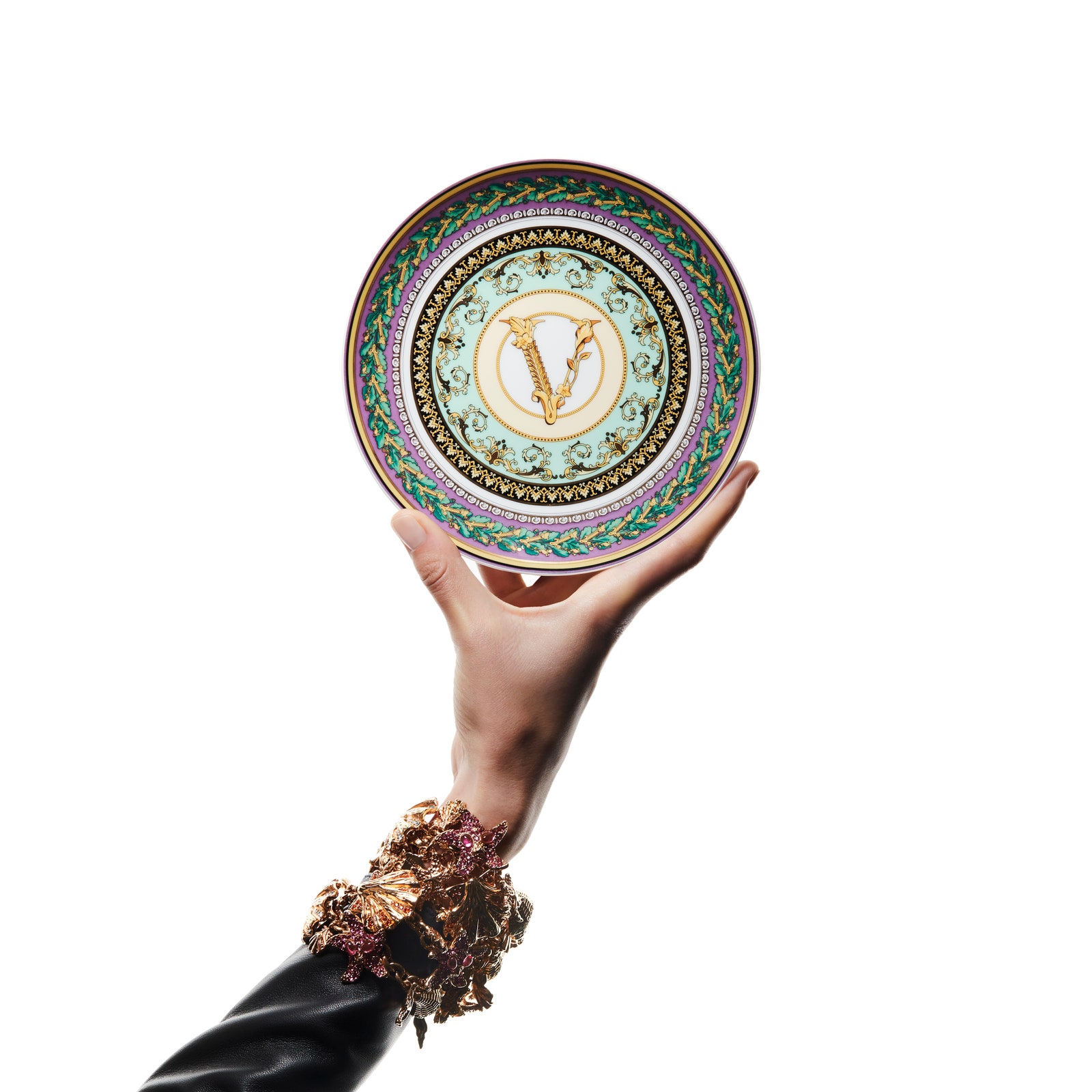 Barocco Mosaic новая коллекция посуды от Versace