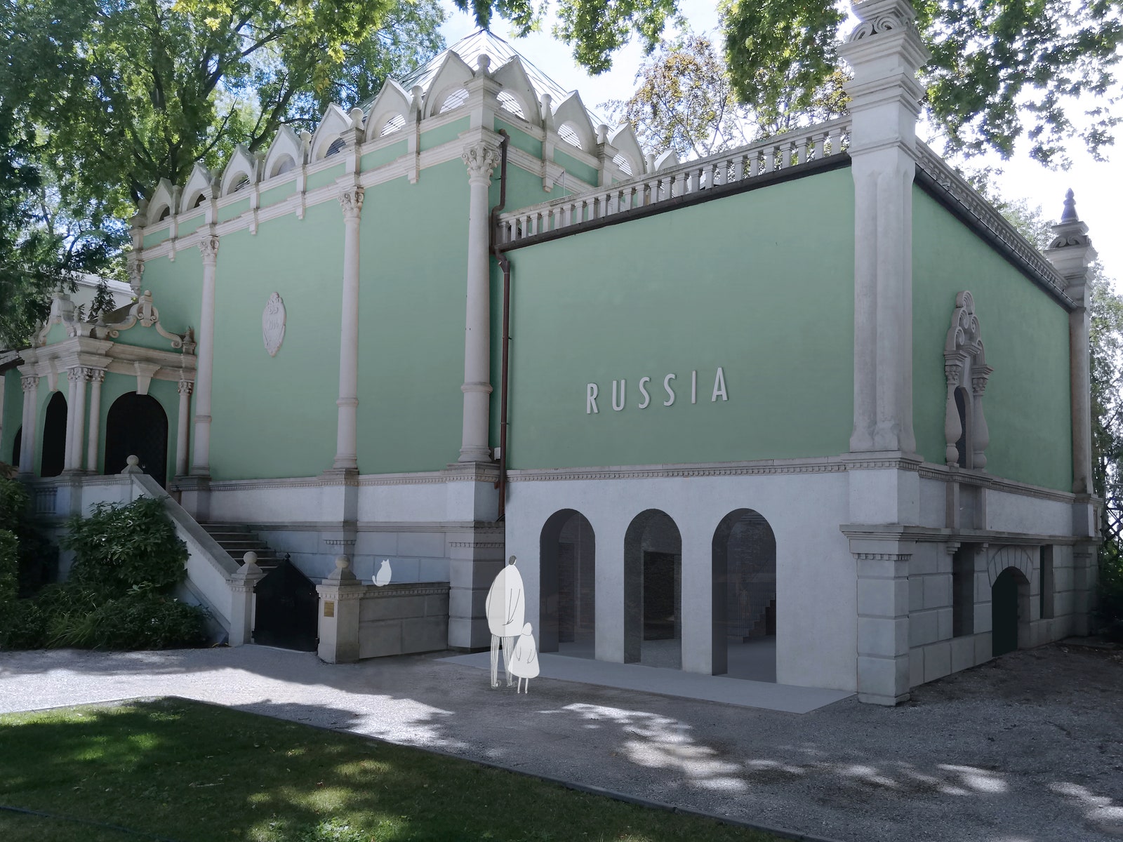 Бюро KASA отреставрирует павильон России по проекту Алексея Щусева на Венецианской биеннале