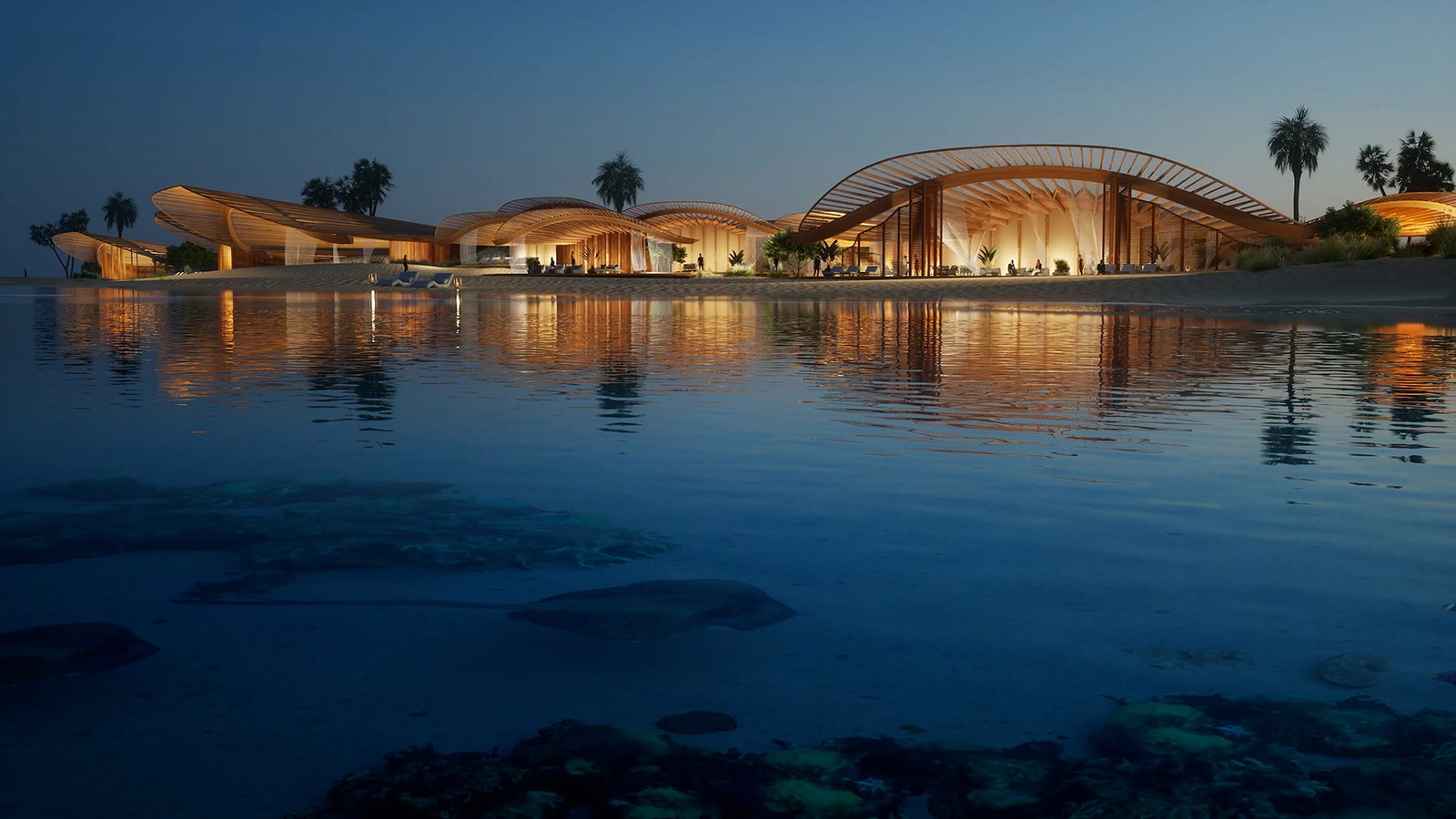 Бюро Foster  Partners построит курорт в Саудовской Аравии