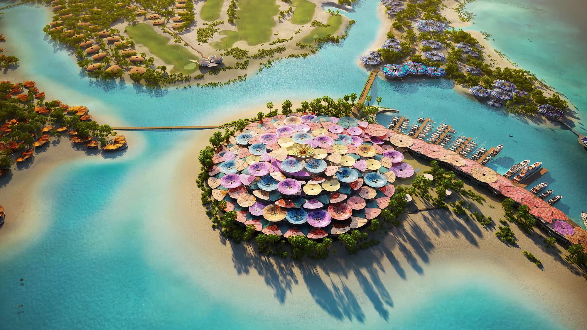 Бюро Foster  Partners построит курорт в Саудовской Аравии