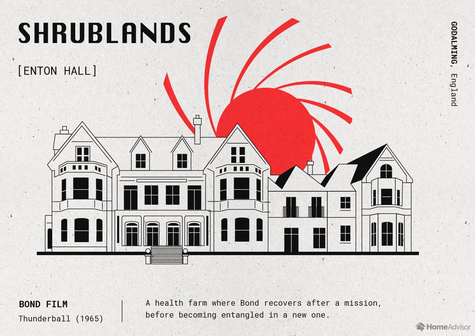 Дизайн в кино постеры с архитектурой фильмов о Джеймсе Бонде