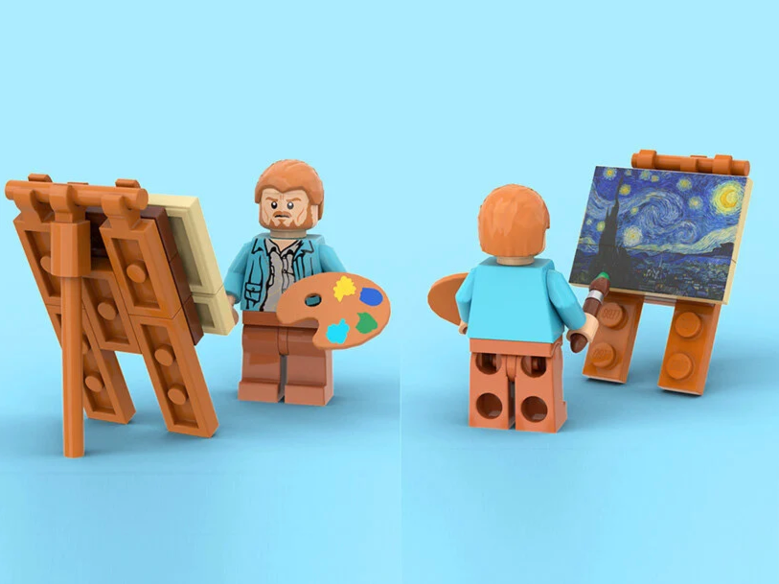 Компания LEGO выпустила конструктор по мотивам картины Ван Гога
