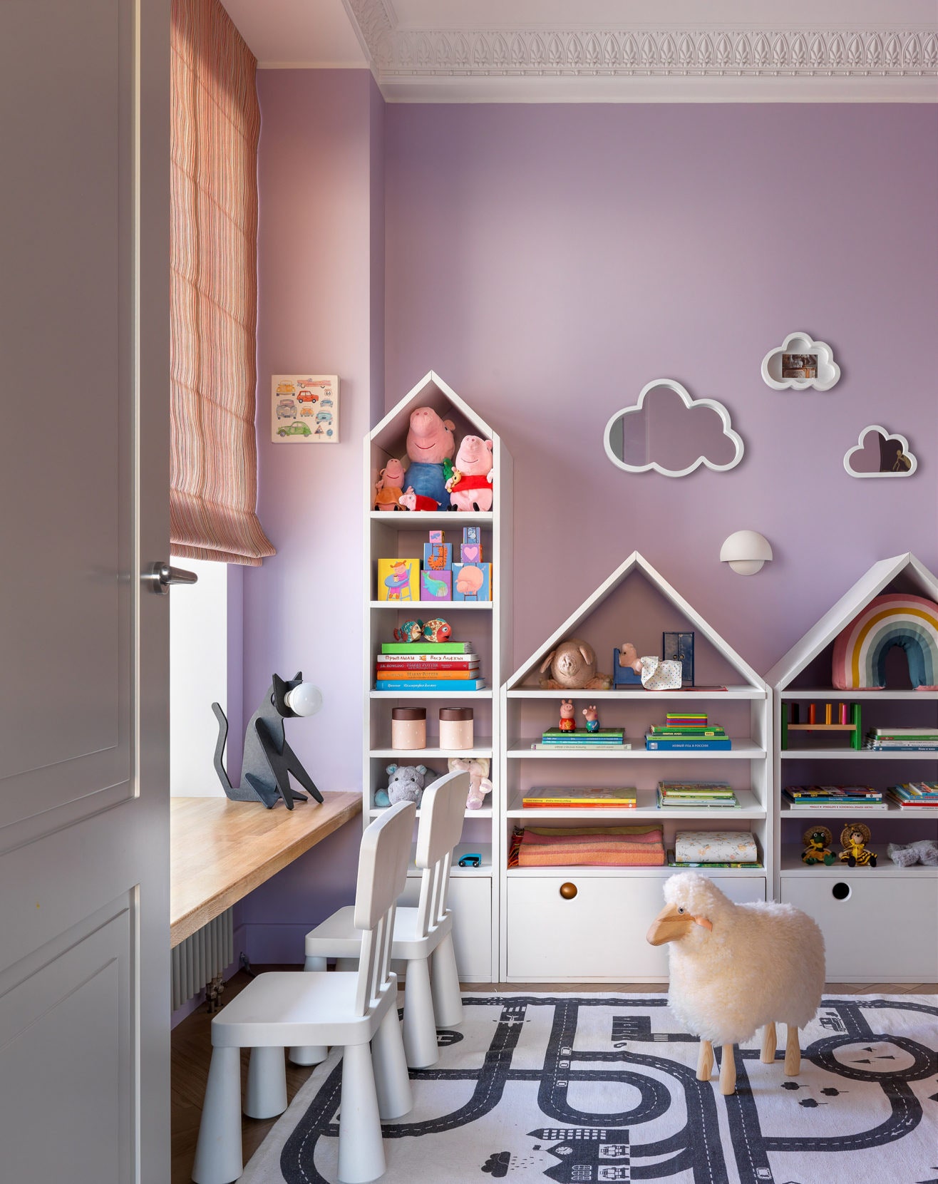 9 оригинальных идей по украшению стен детской комнаты