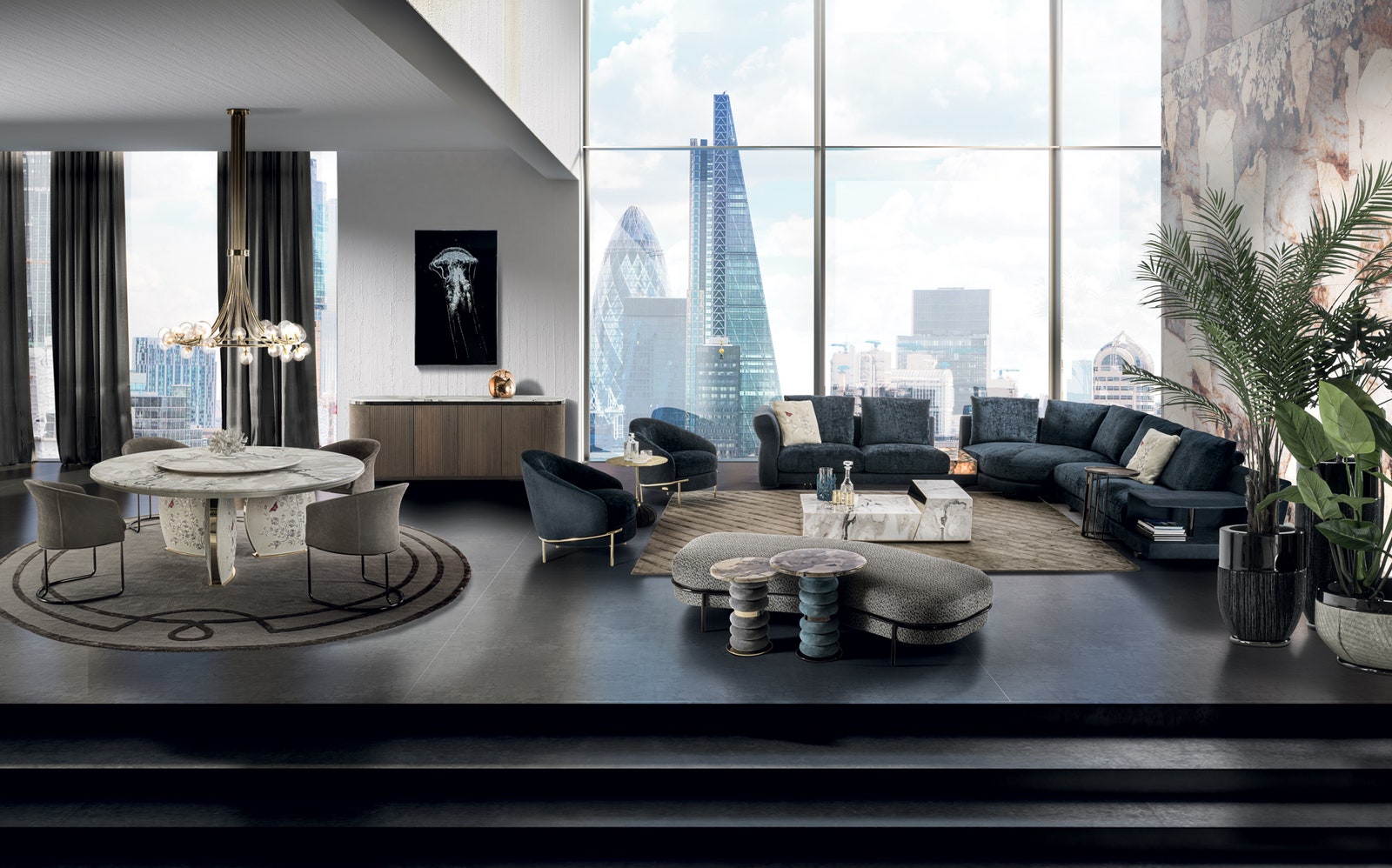 Новый люкс поитальянски мебель для ценителей элегантных интерьеров