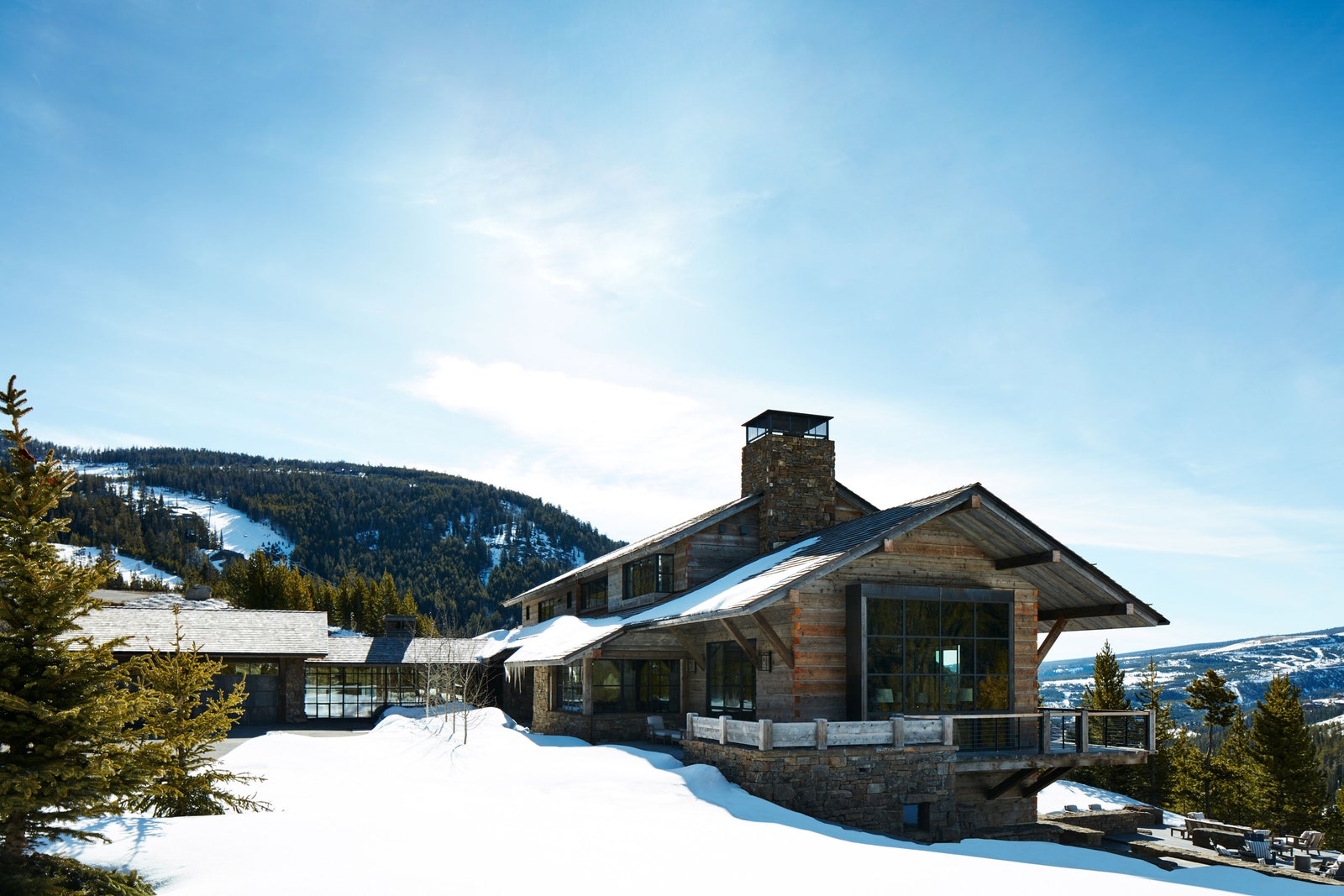 Дом для горнолыжного отдыха в Монтане