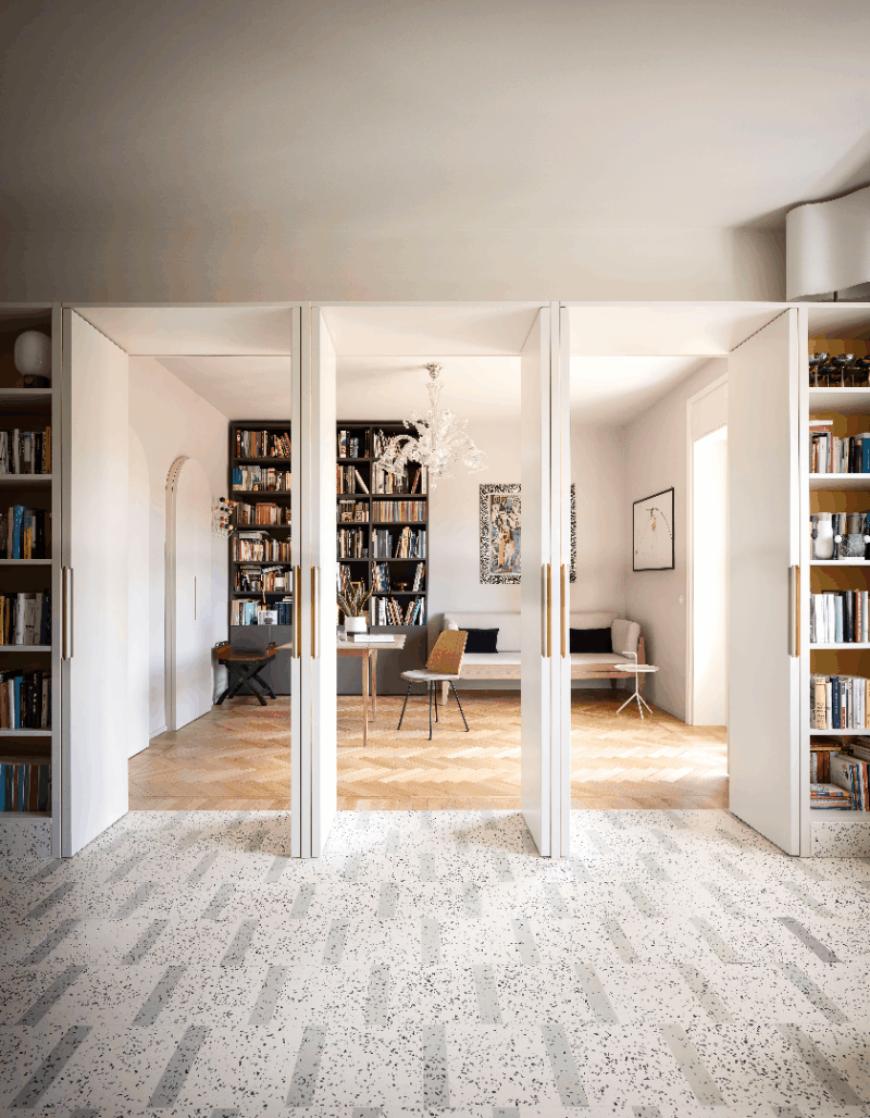 Квартира для книголюбов в Милане