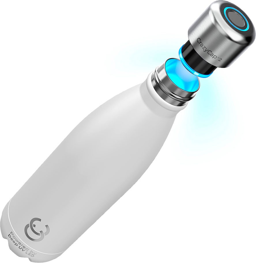Умная бутылка для воды CrazyCap с УФстерилизатором 9990 8990 руб.