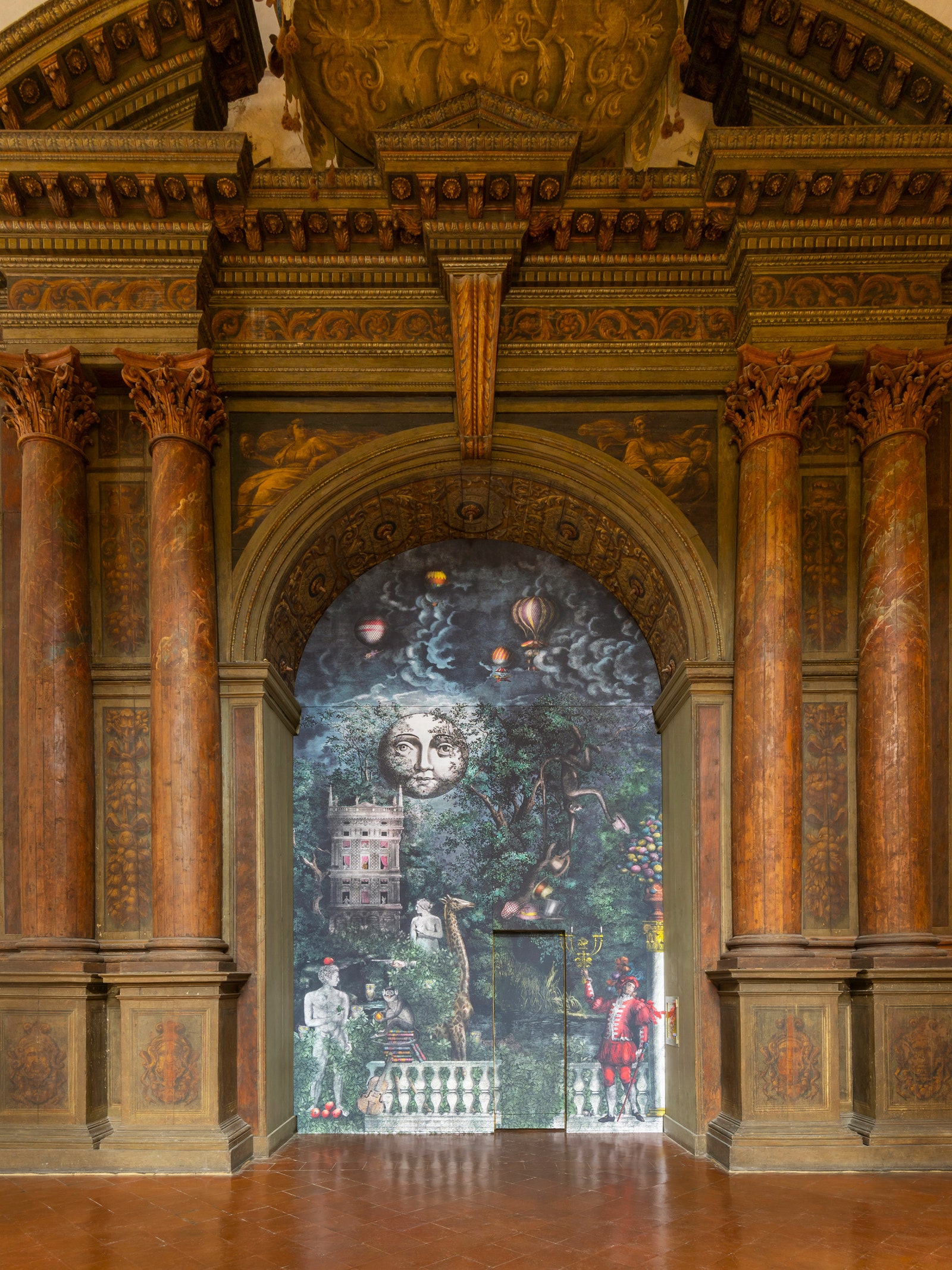 Открытие выставки Fornasetti Theatrum Mundi во дворце Пилотта