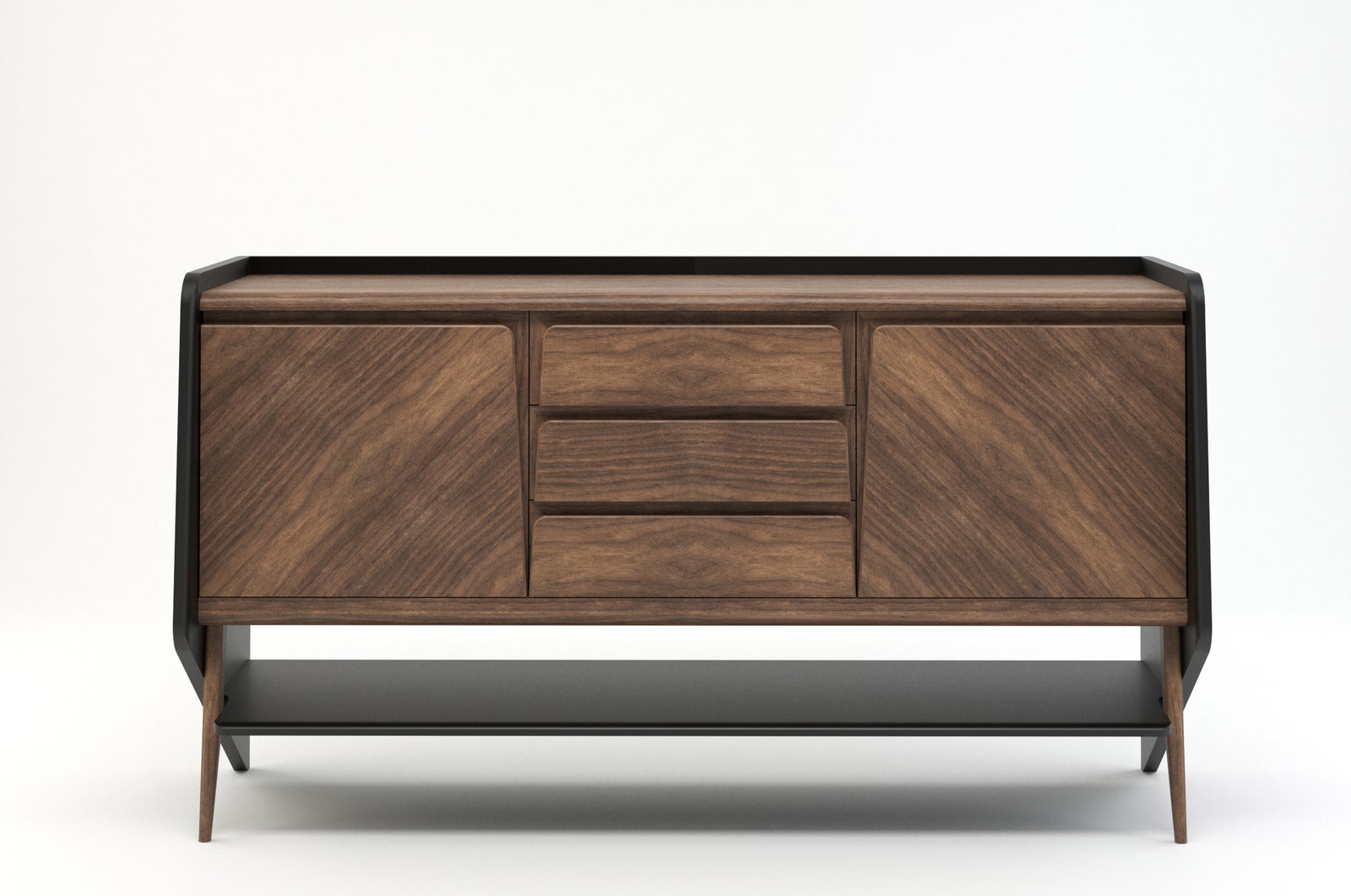 Прообразом для шкафа Køpmann Claude стала мебель по дизайну француза Клода Вассаля.