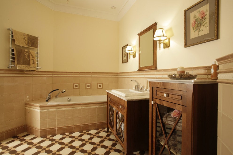 Плитка Original Style в интерьере ванной комнаты.