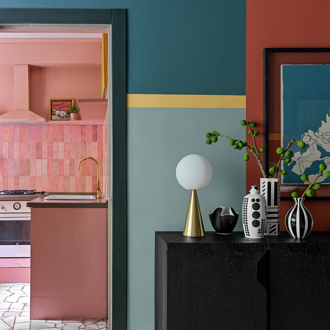 Сочетание цветов в интерьере гостиной — фотоидей и популярные цвета