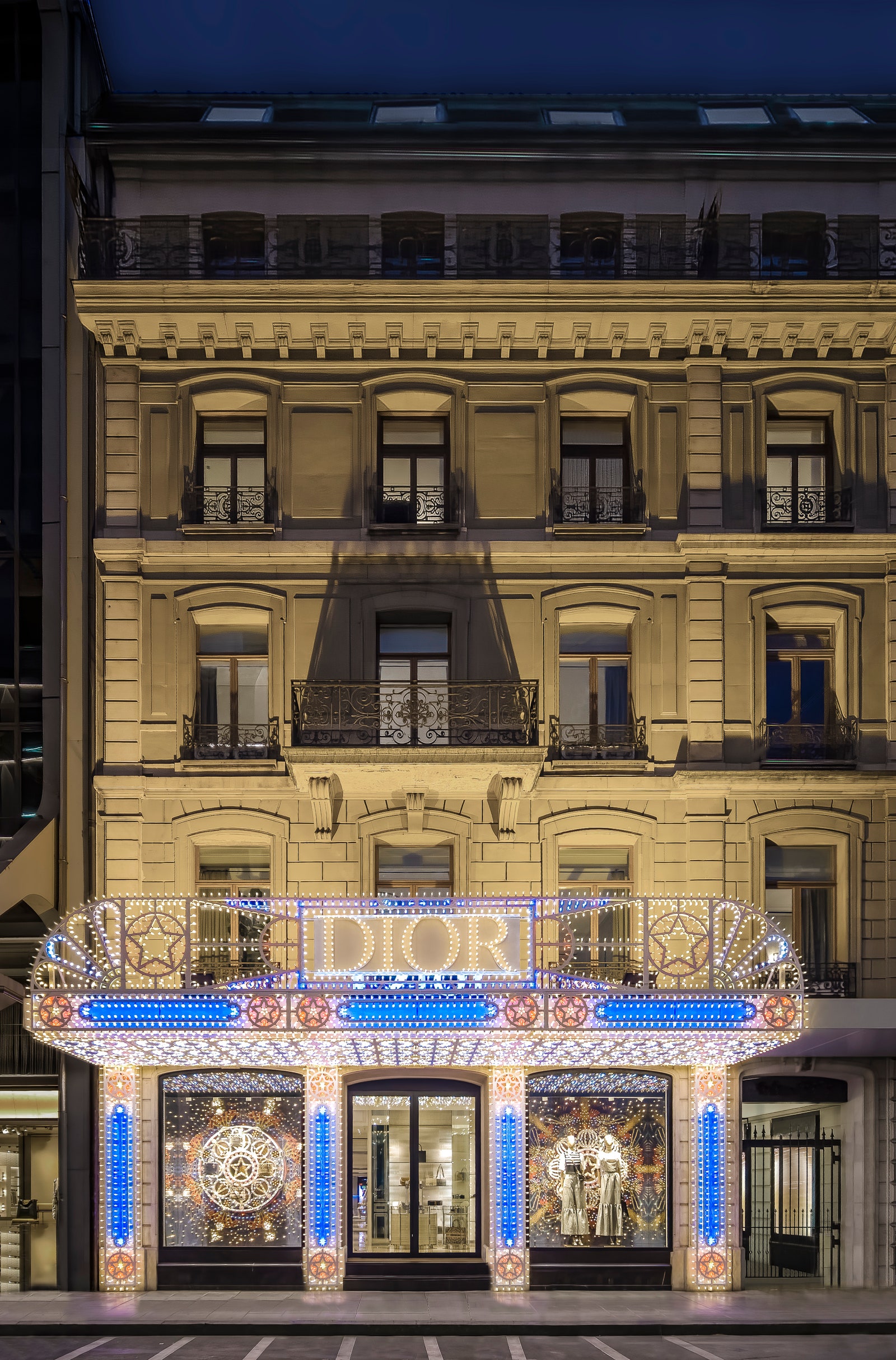 Бутик Dior в Женеве. Фото Dominik Gehl.
