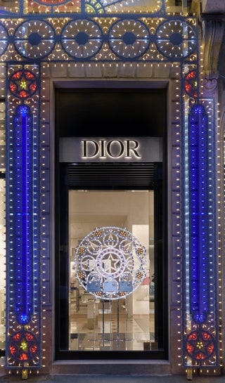 Бутик Dior в Милане. Фото Giuseppe Macor.