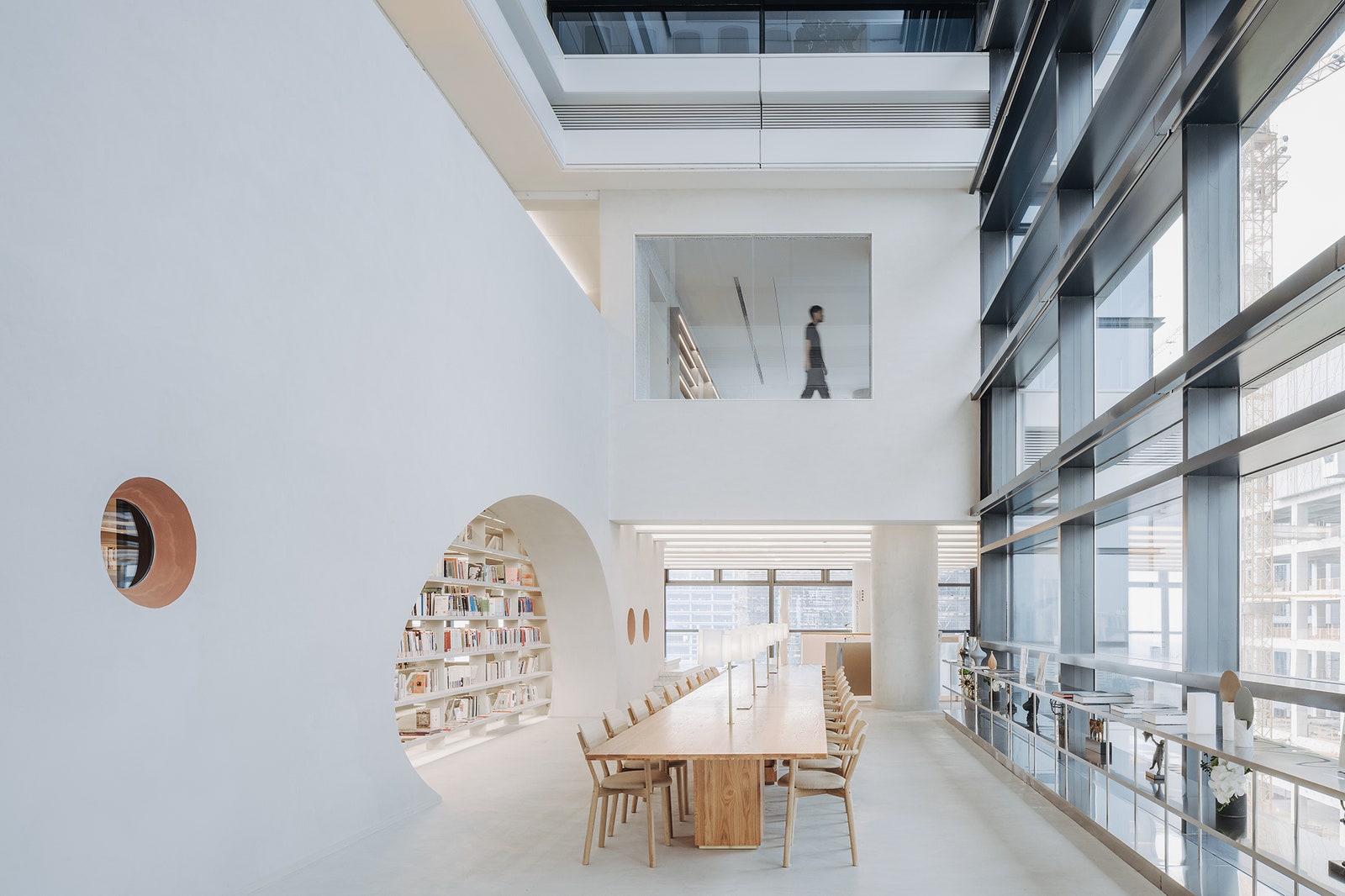 Футуристичная библиотека в Гуанчжоу по проекту Wutopia Lab
