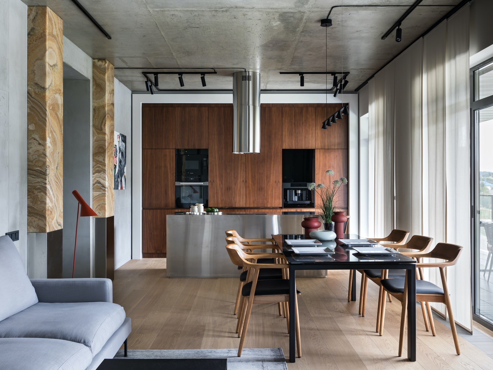 Квартира для молодой пары в Минске, 112 м²