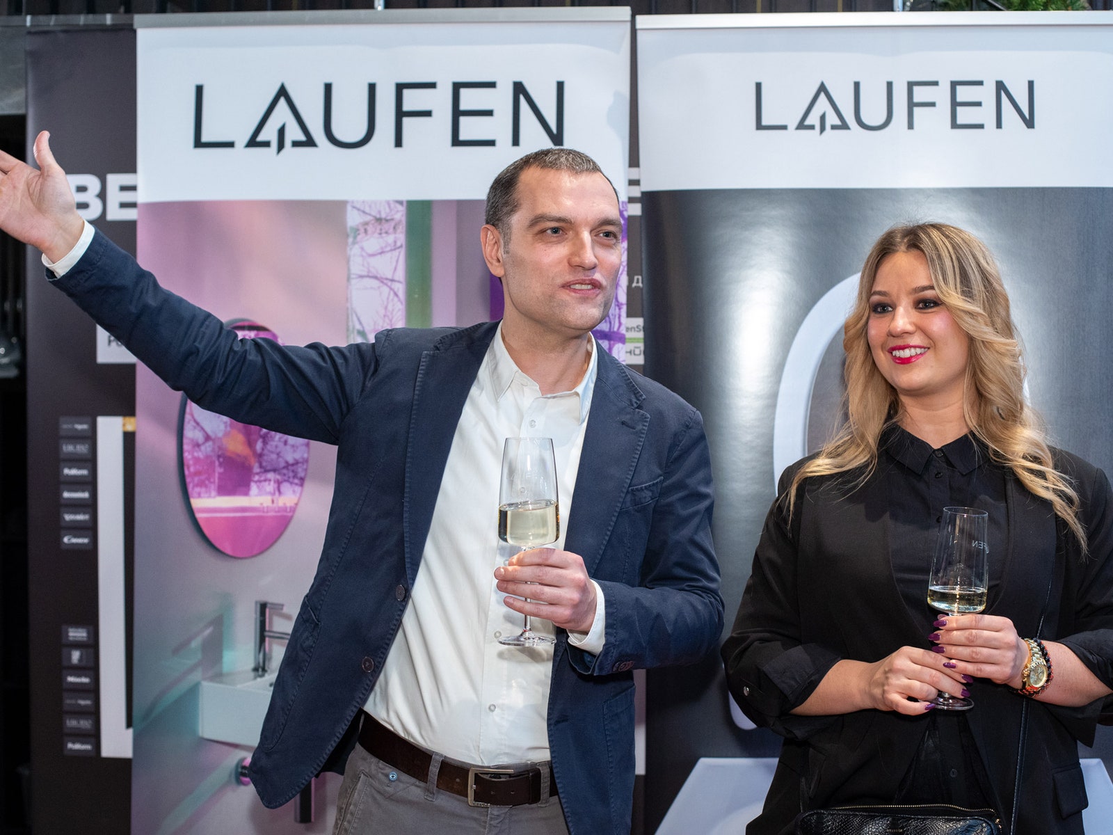 Закрытый кинопоказ для прессы в Laufen Hall