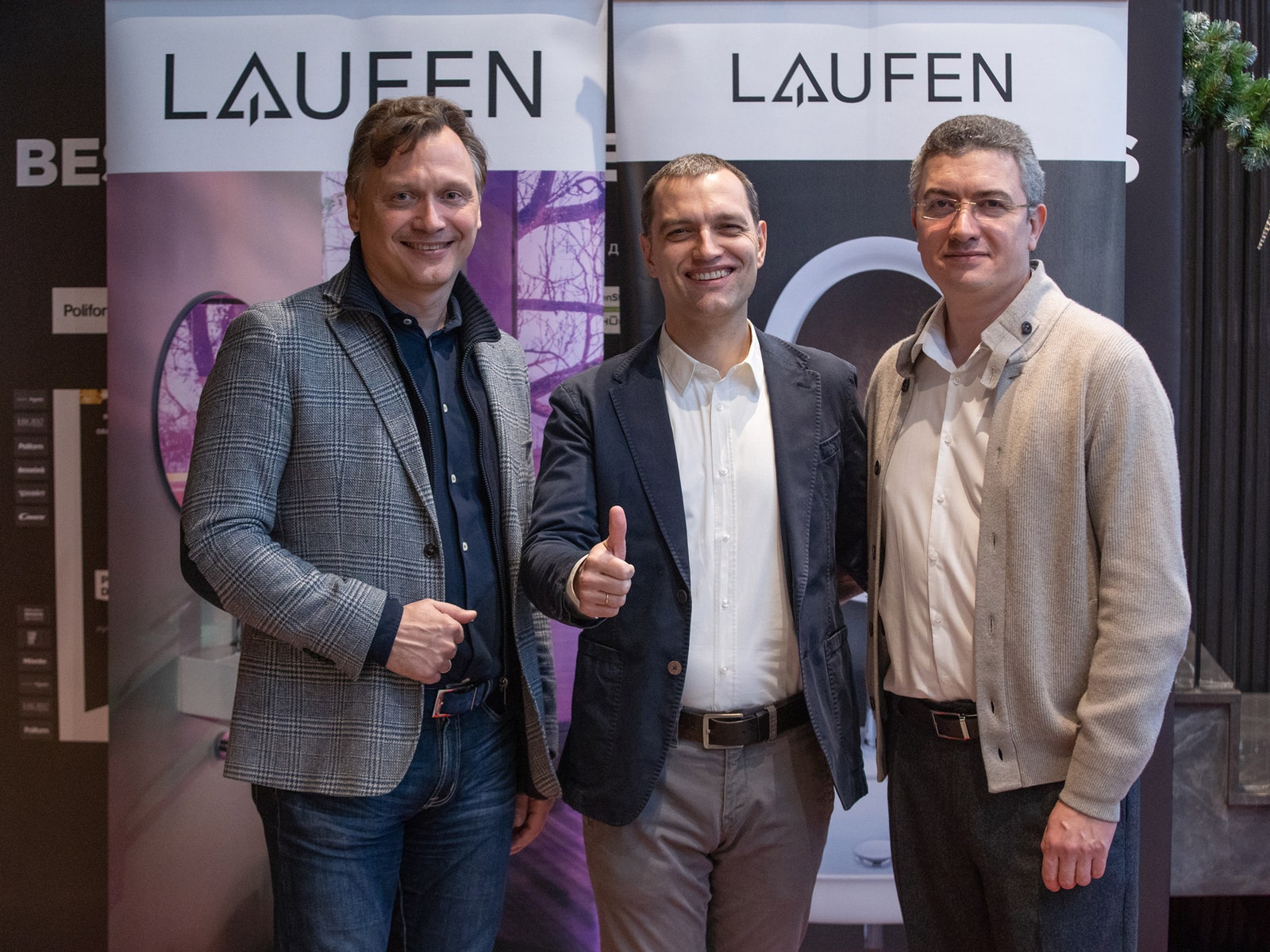 Закрытый кинопоказ для прессы в Laufen Hall