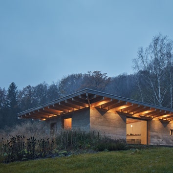 Дом среди лесов в Чехии