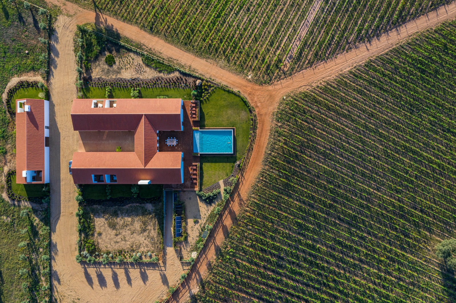 Семейный отель среди виноградников Португалии