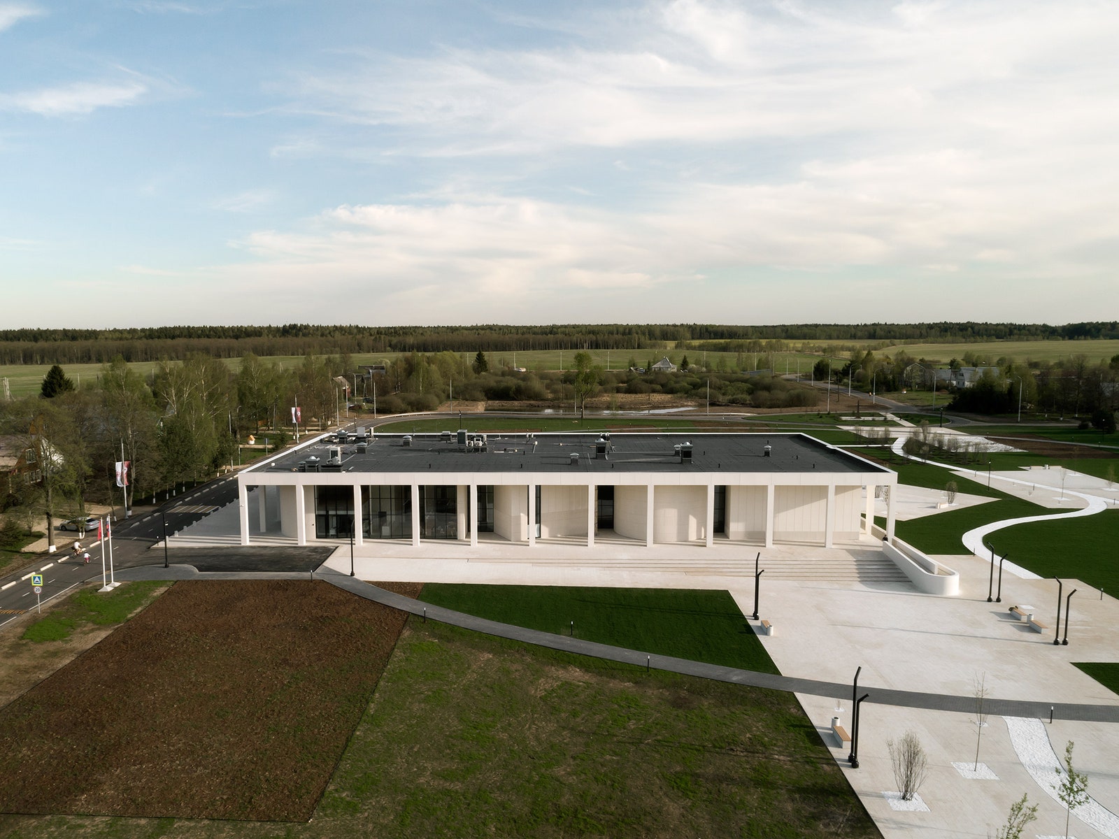 Новый военноисторический музейный комплекс “Зоя” в деревне Петрищево