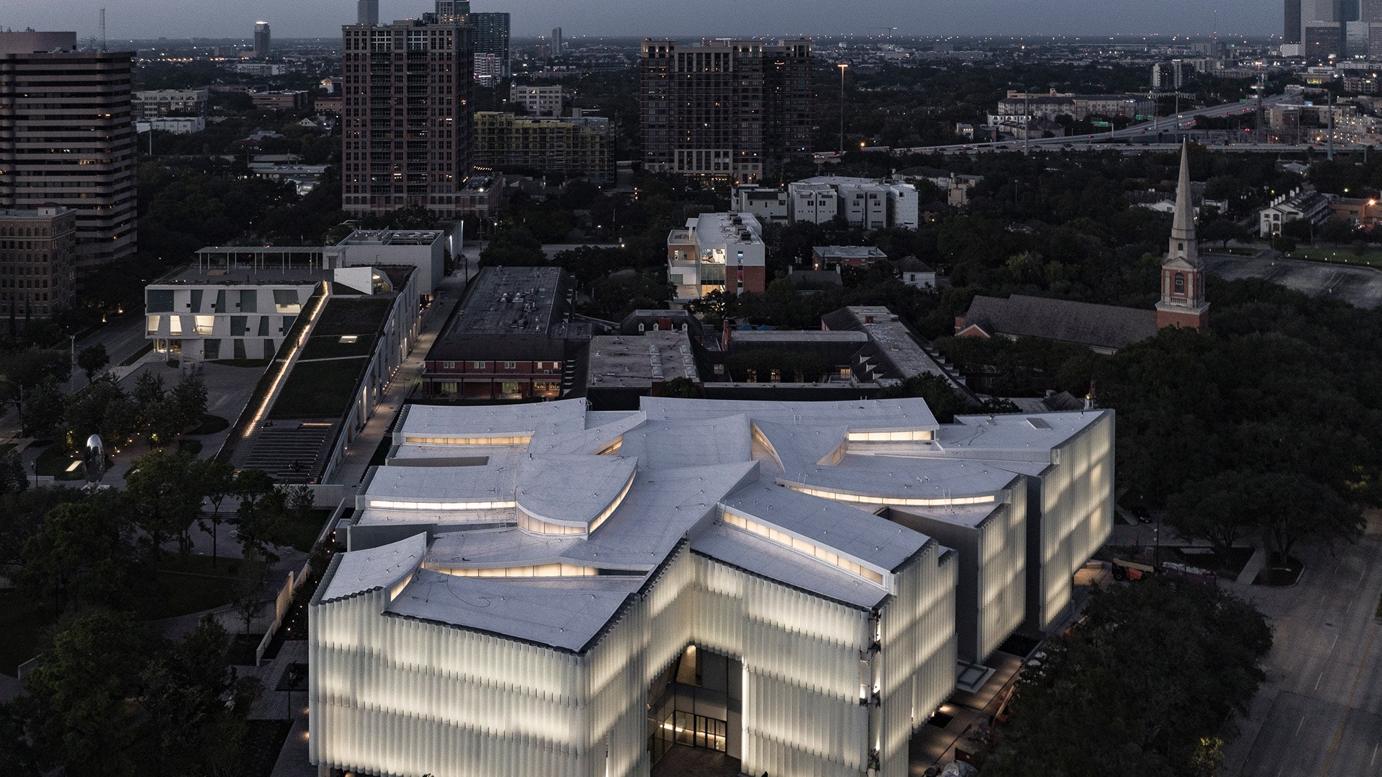 Художественный музей по проекту Steven Holl Architects в Хьюстоне | AD  Magazine