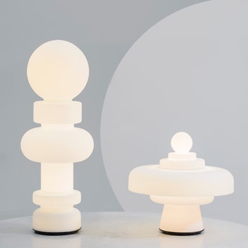 #ADLoveSalone: FontanaArte переиздала легендарные стеклянные лампы по дизайну Бобо Пикколи