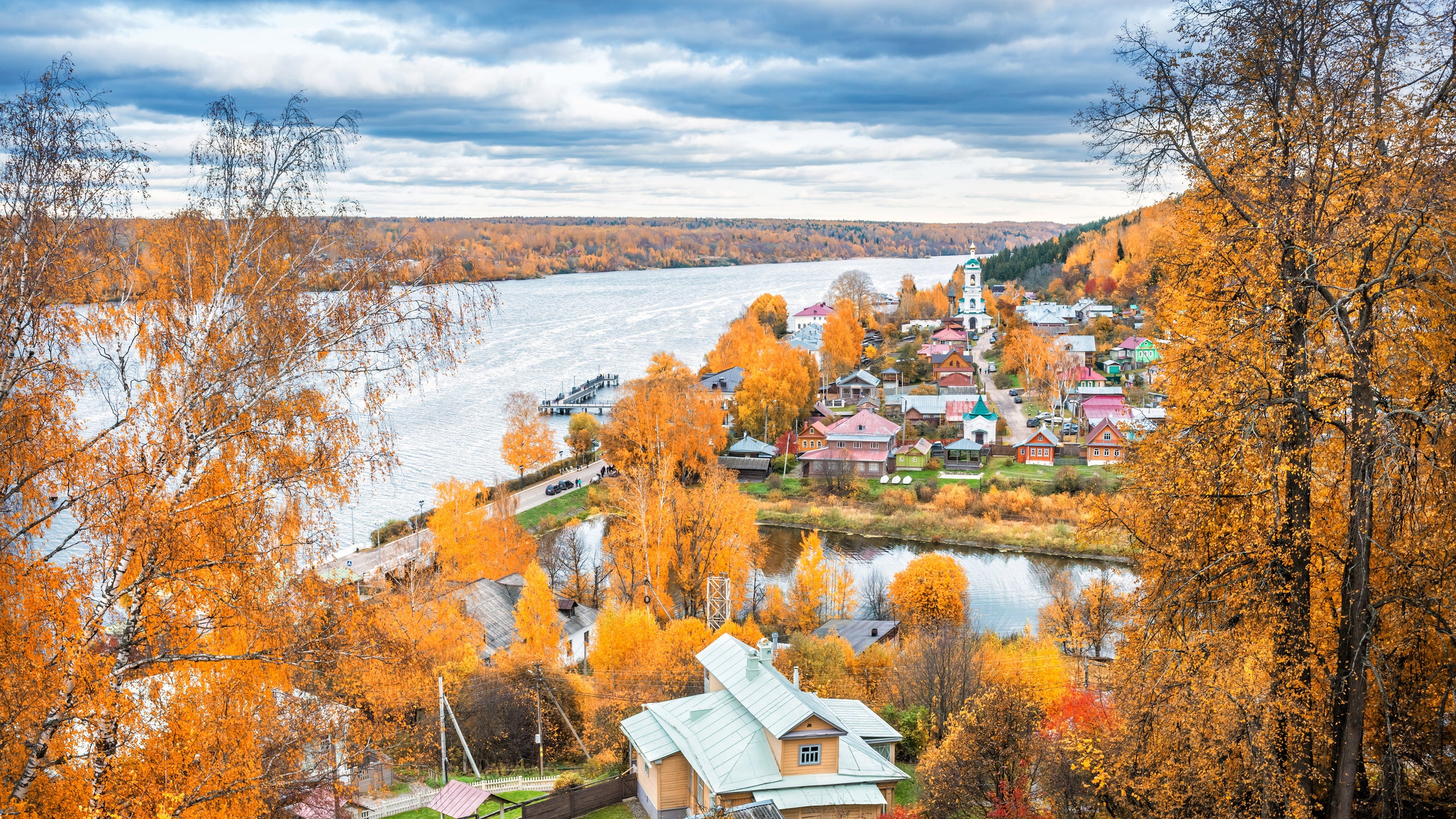 Осенний плёс Ивановская область