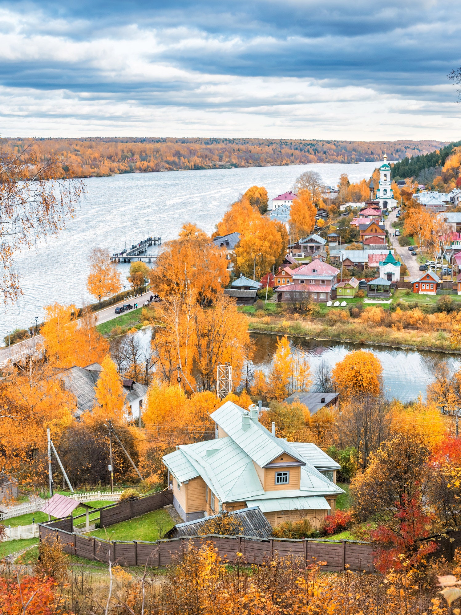 Плес осенью