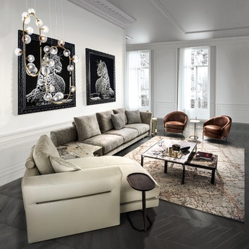 Итальянский новый люкс: 4 предмета мебели для элегантной гостиной и столовой
