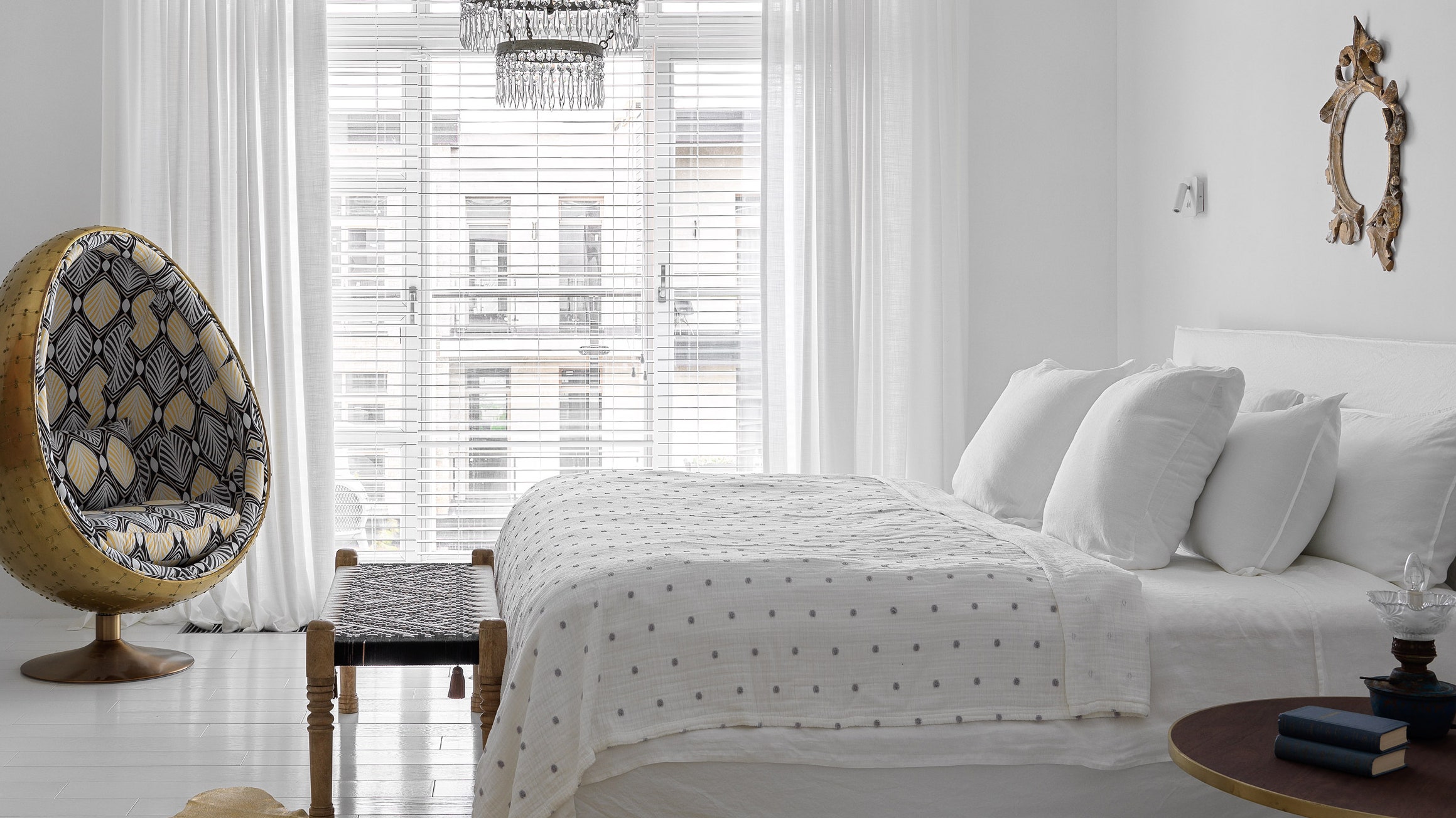 Дизайн спальни в белых тонах 10 примеров где цвет выполняет разные функции