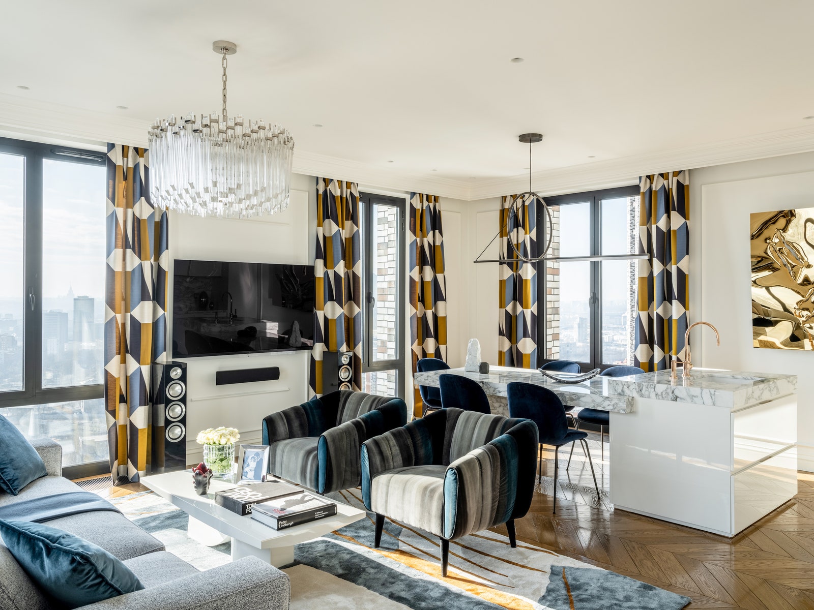Квартира на Красной Пресне, 90 м²