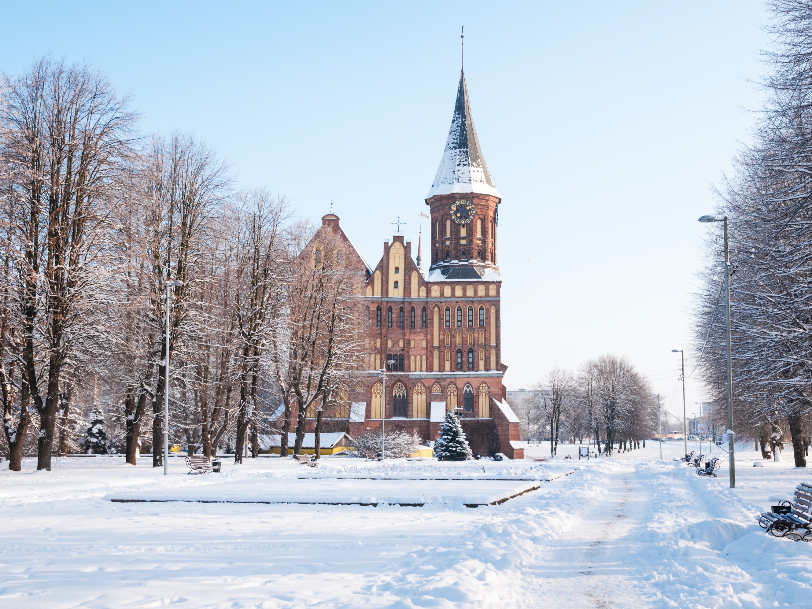 Калининград В Январе Фото