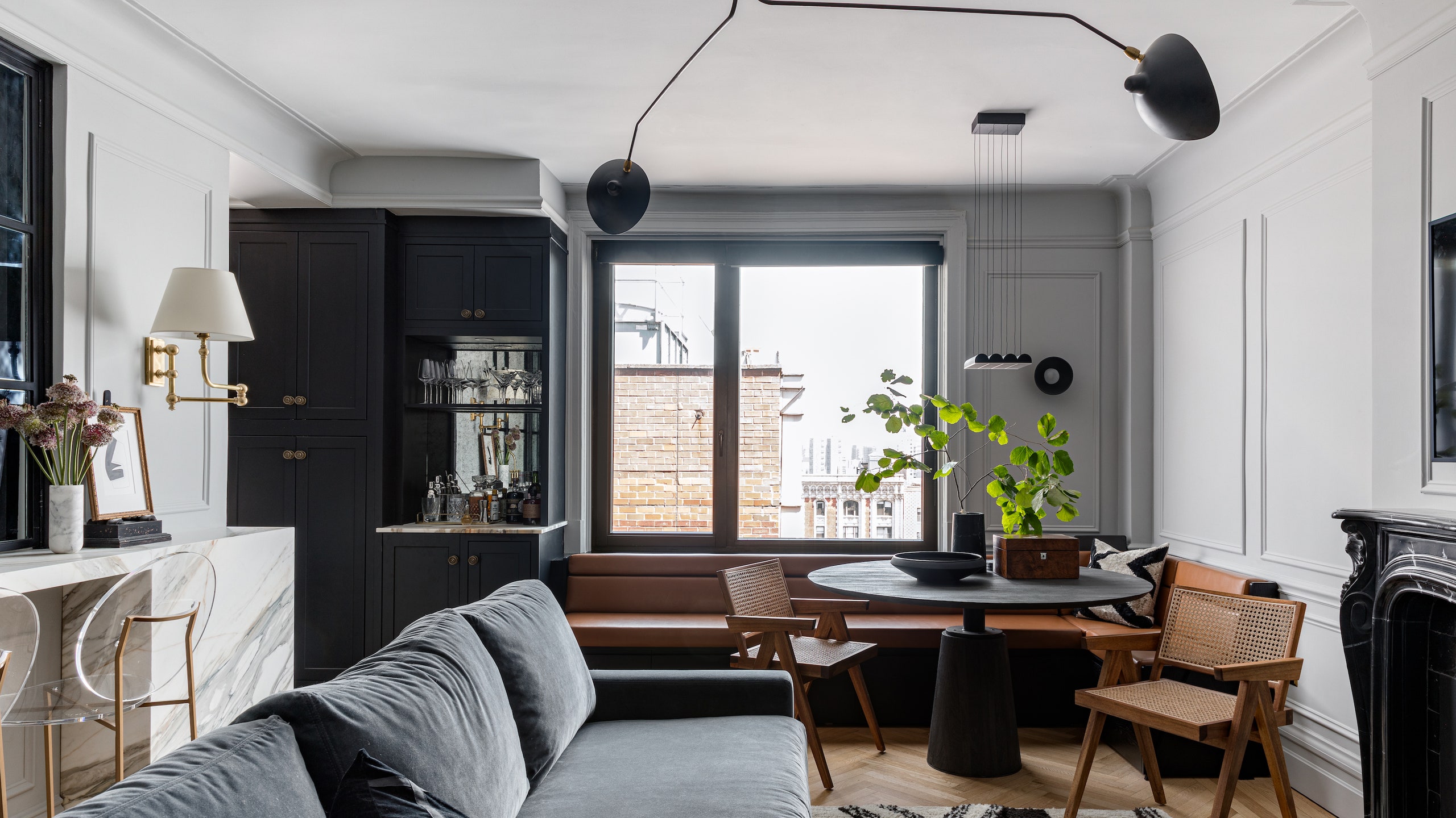 Квартира на Манхэттене по дизайну Самуэля Амойи